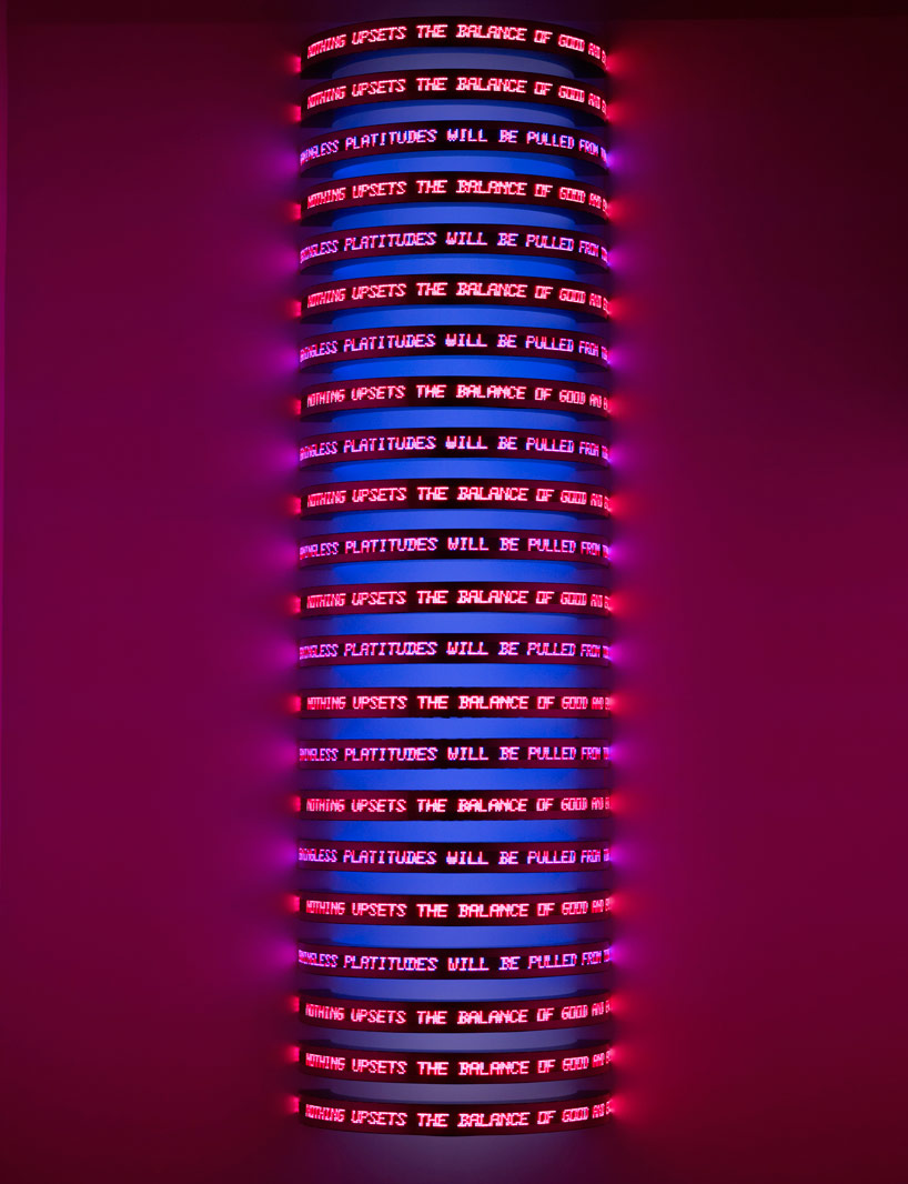 light show at the hayward gallery, london  