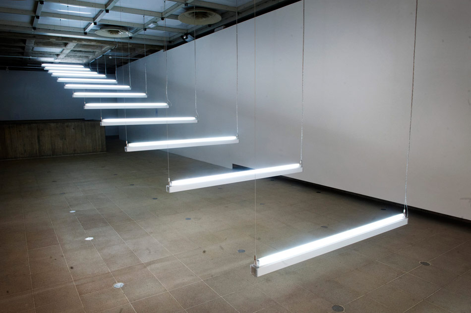 light show at the hayward gallery, london  