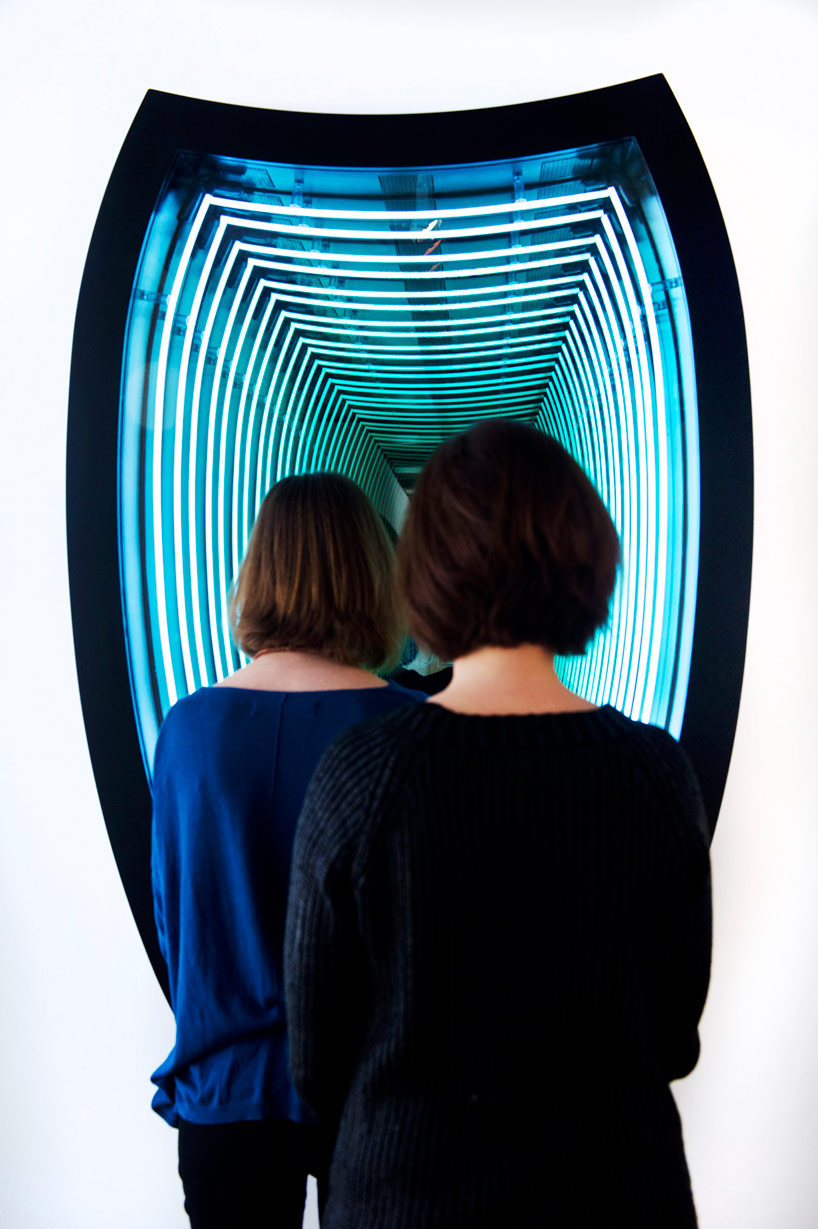 light show at the hayward gallery, london  