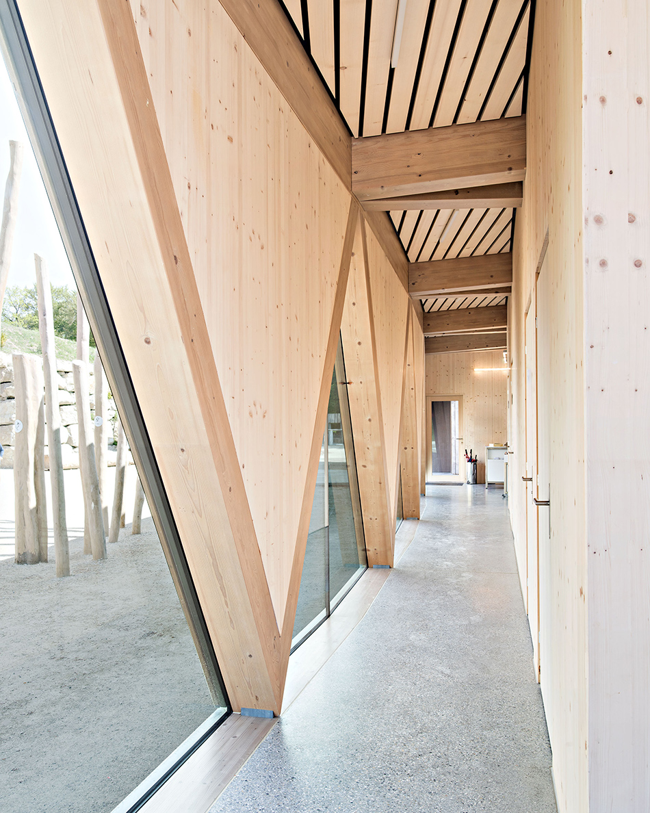 localarchitecture zoo la garenne public pavilion le vaud switzerland designboom