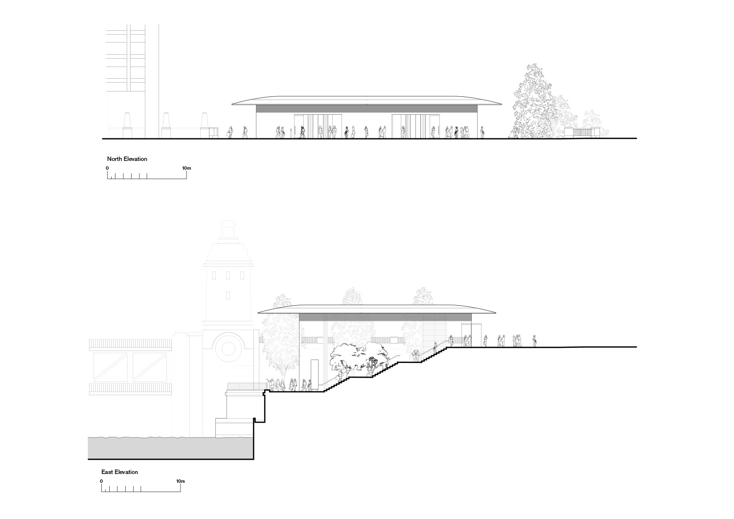 macbook-roofed apple store opens on chicago's riverfront designboom