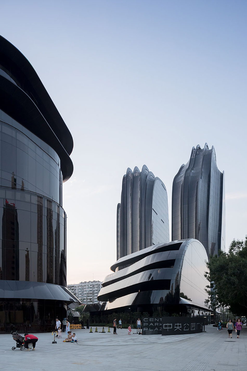 MAD architects chaoyang park plaza beijing iwan baan china designboom