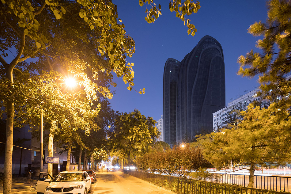 MAD architects chaoyang park plaza beijing iwan baan china designboom