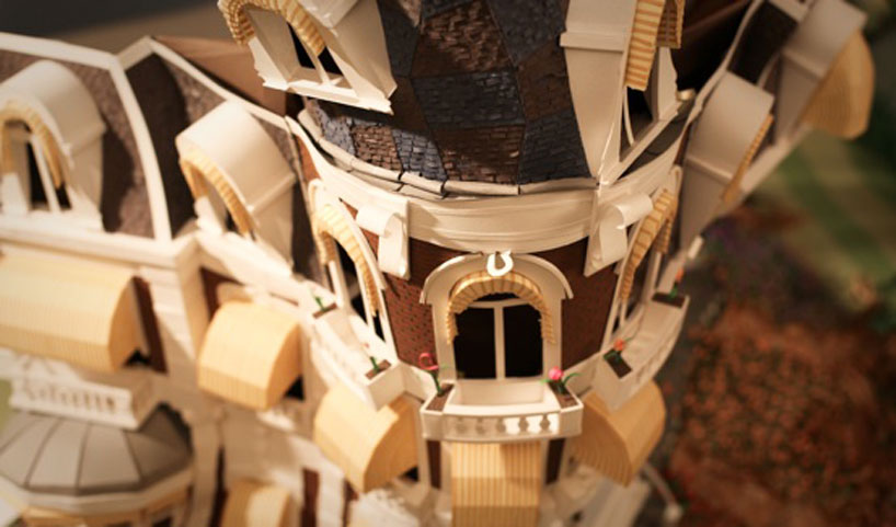 mandy smith crafts mundane sandpaper objects + architecture