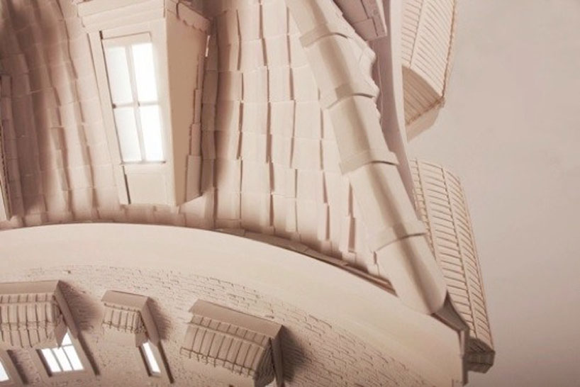 mandy smith crafts mundane sandpaper objects + architecture