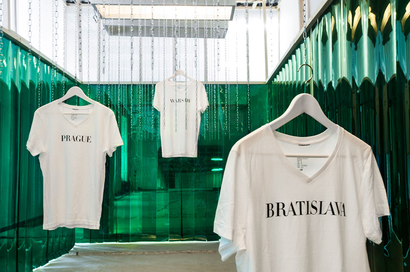 miklos kiss heineken pop up store central european fashion days budapest design week 2014 hungary designboom