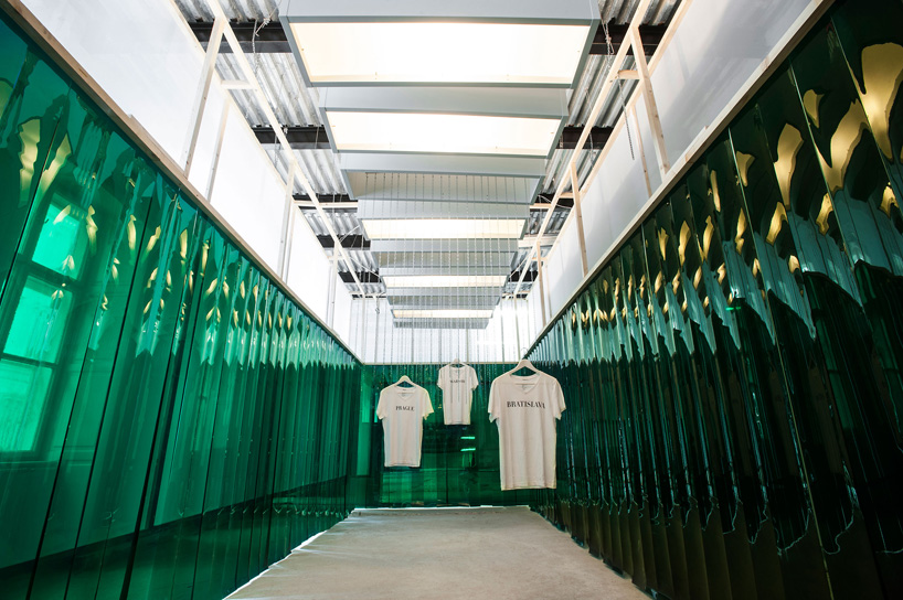 miklos kiss heineken pop up store central european fashion days budapest design week 2014 hungary designboom