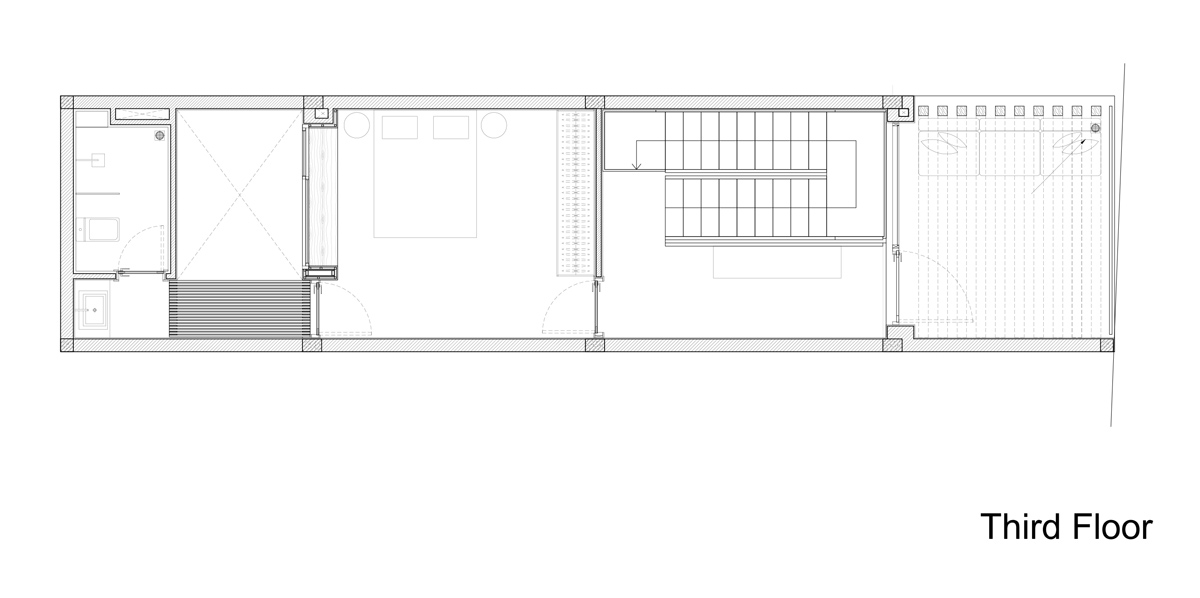MM++ architects townhouse with a folding-up shutter ho chi minh city vietnam designboom