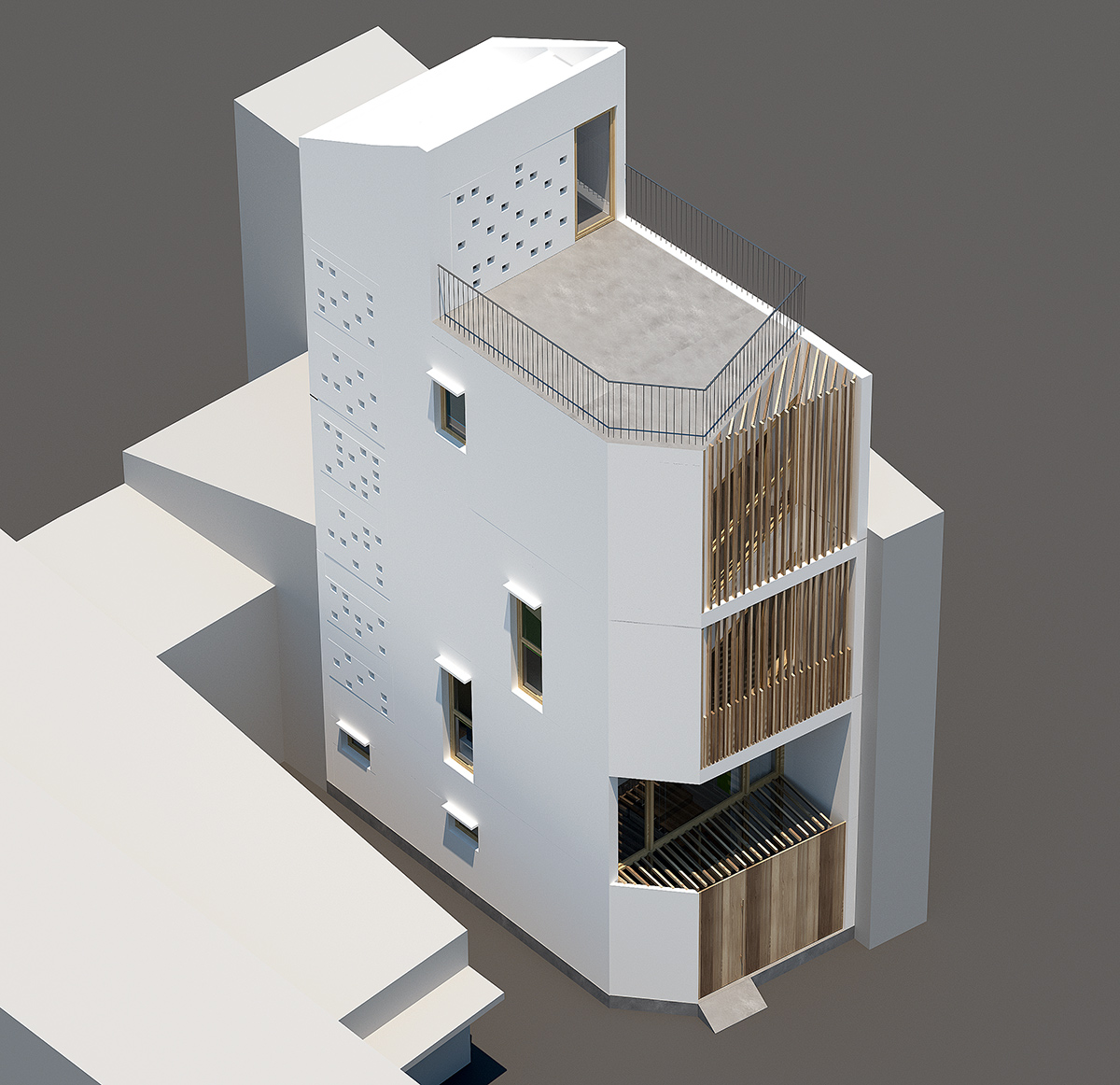 MM++ micro town house 4x8m phu nhuan ho chi minh city vietnam designboom