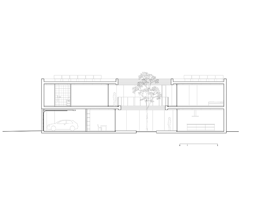 Villla Kwantes-Section C-C