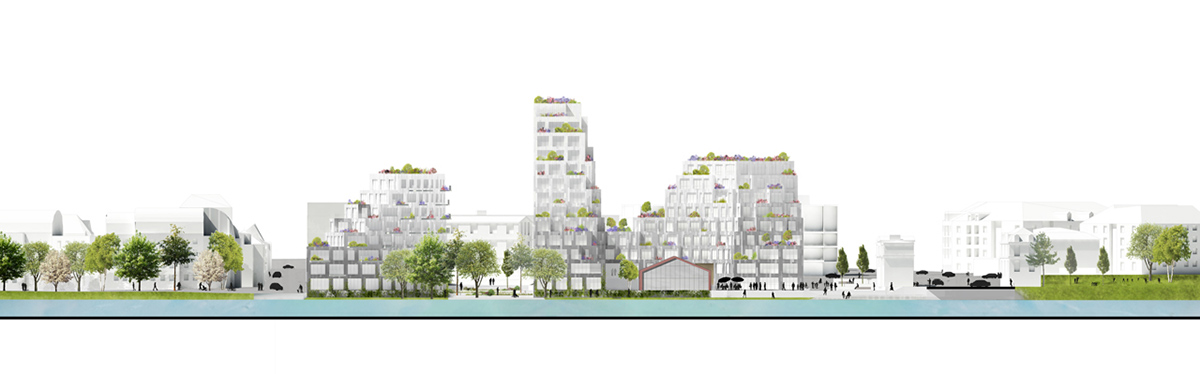 MVRDV ilot de l\'octroi housing complex rennes france designboom