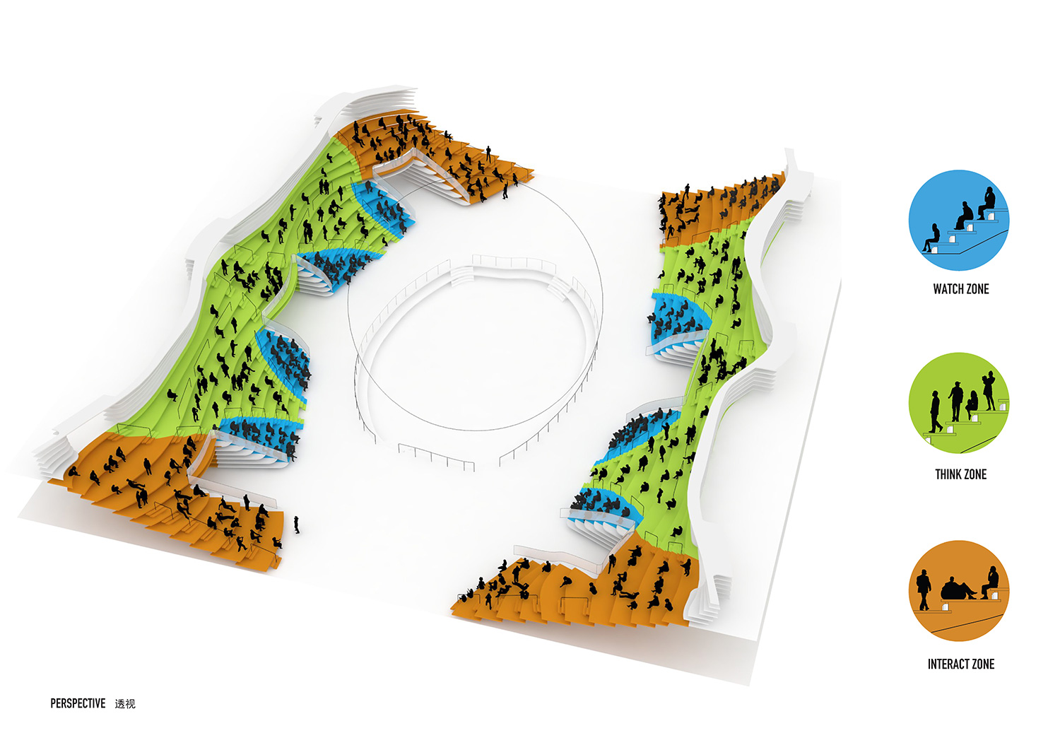 MVRDV shapes tianjin binhai library around luminous spherical auditorium designboom