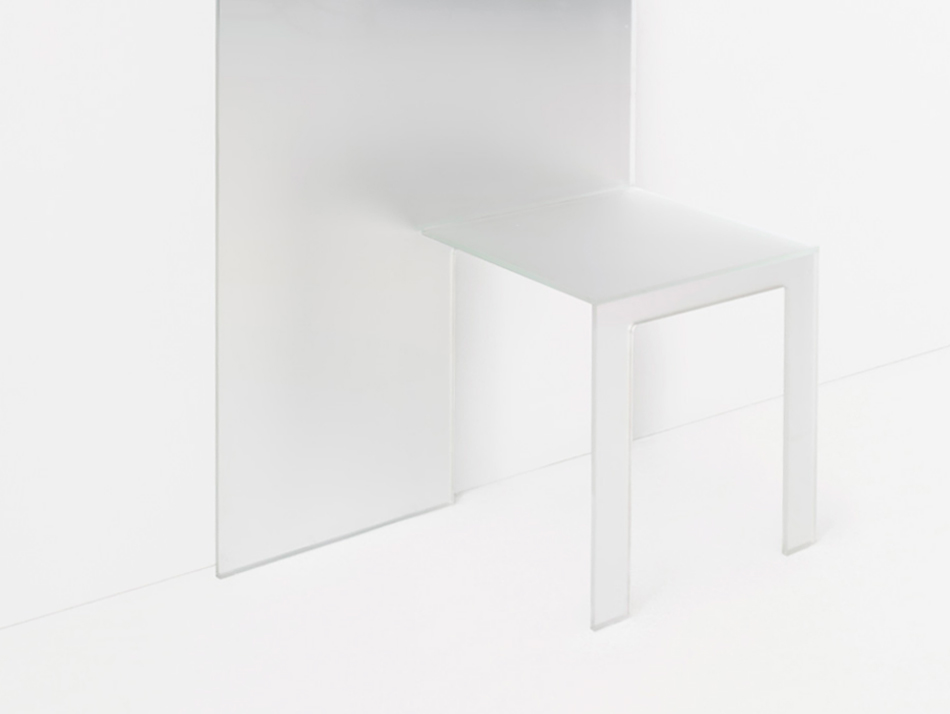 nendo: mirror-chair collection for glas italia