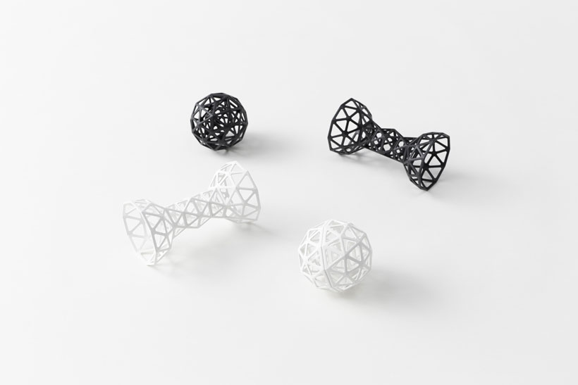 nendo throws one to the dogs with heads or tails accessories