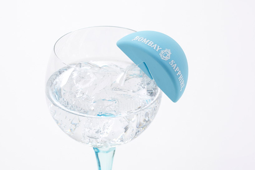nendo: lime pocket for bombay sapphire