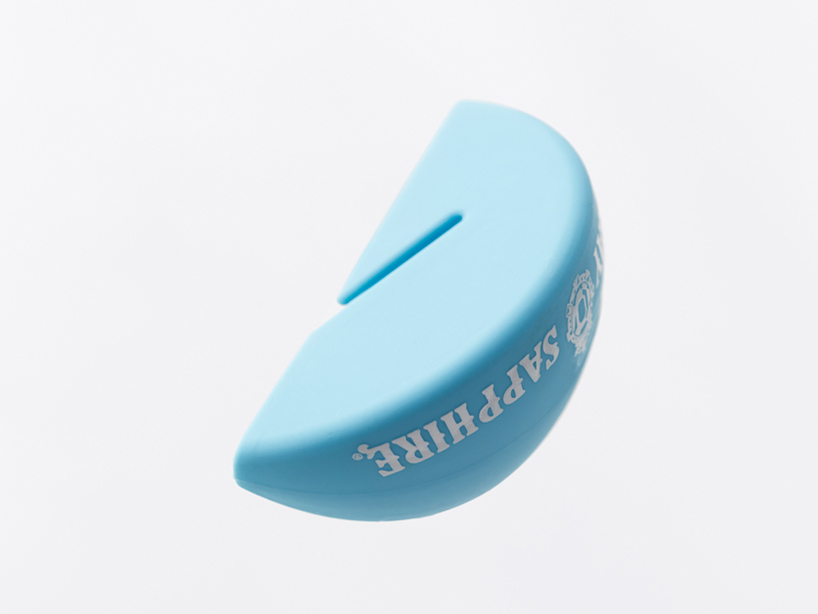 nendo: lime pocket for bombay sapphire