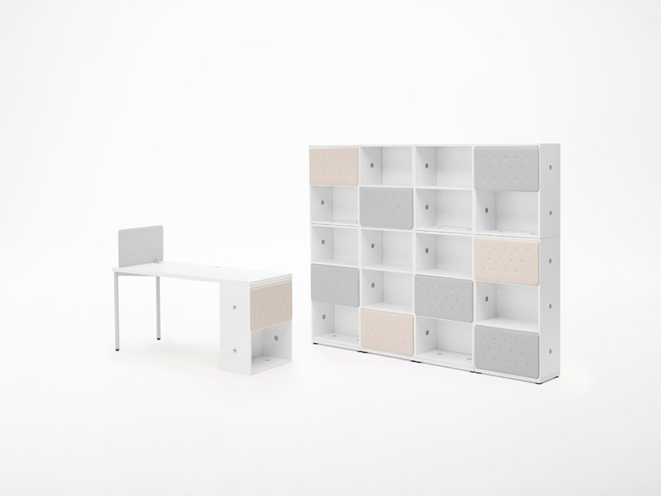 nendo ofon coinassembled office furniture for kokuyo