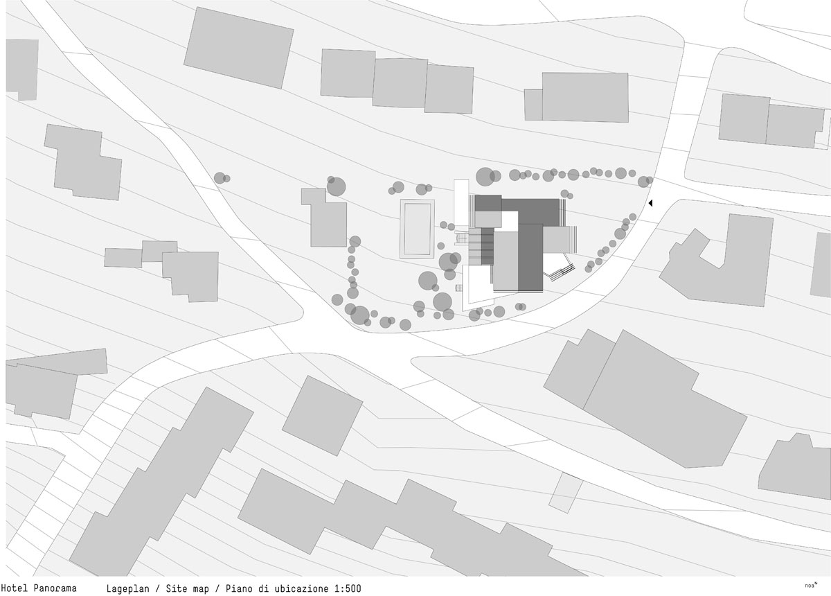 noa* network of architecture panorama hotel extension