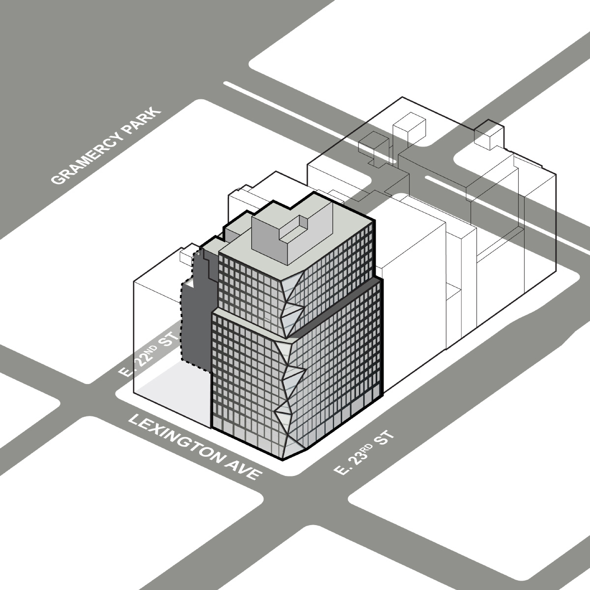 OMA 121 east 22nd street new york residential building designboom