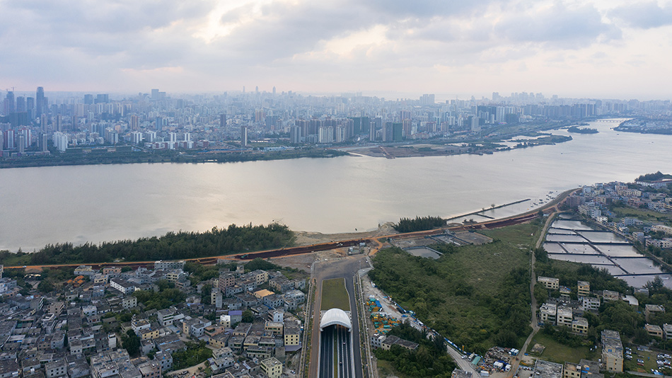 penda china haikou wenming east road tunnel designboom