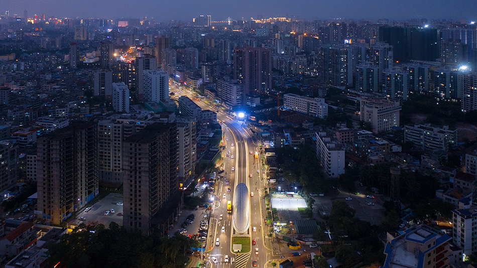 penda china haikou wenming east road tunnel designboom