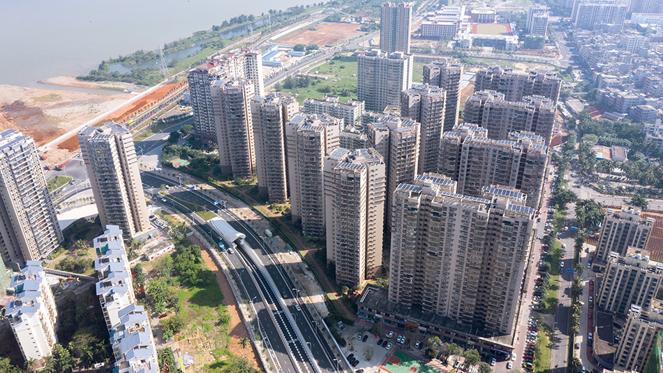 penda china haikou wenming east road tunnel designboom