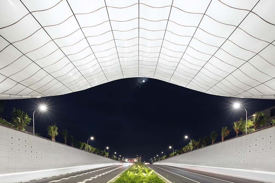 penda china haikou wenming east road tunnel designboom