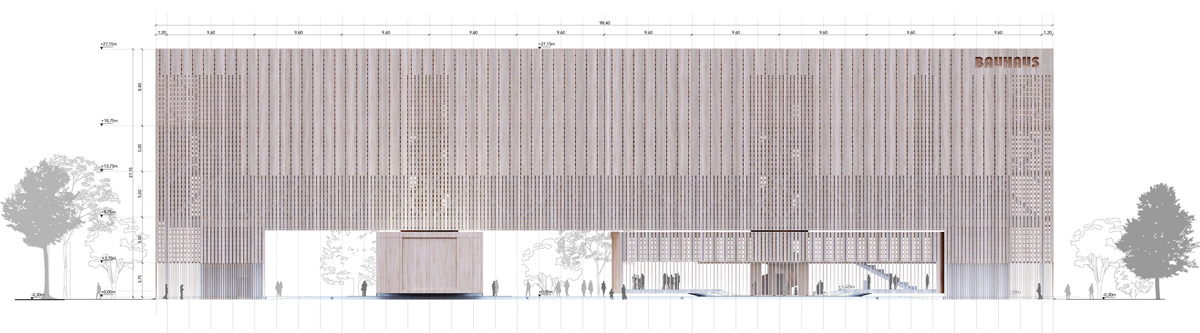 penda the flexible bauhaus museum dessau germany designboom