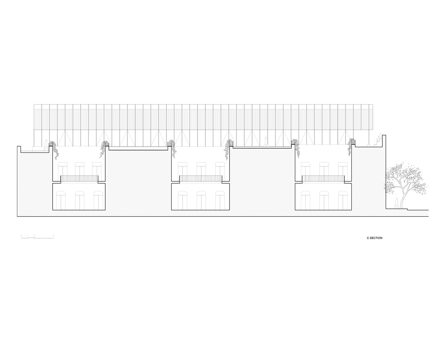 PRODUCTORA rooftop prim mexico city designboom
