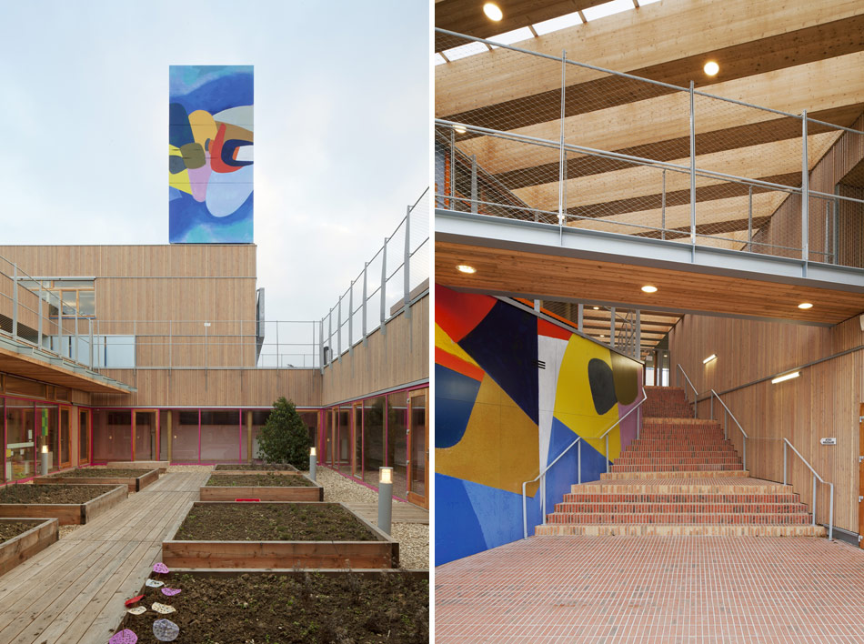 r2k architectes: groupe scolaire pasteur, france