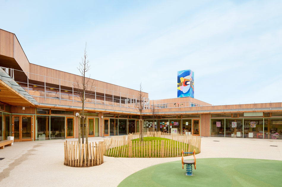 r2k architectes: groupe scolaire pasteur, france