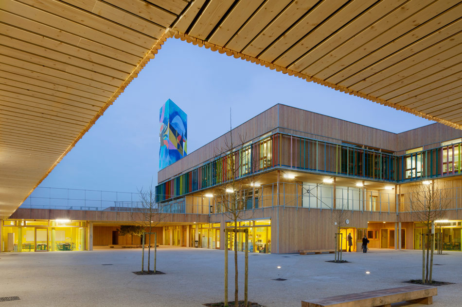 r2k architectes: groupe scolaire pasteur, france