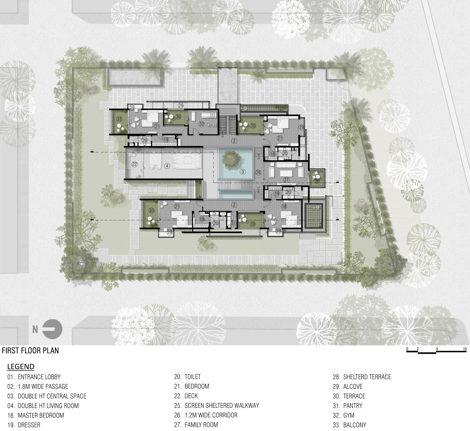 sanjay puri 18 screens house lucknow india designboom