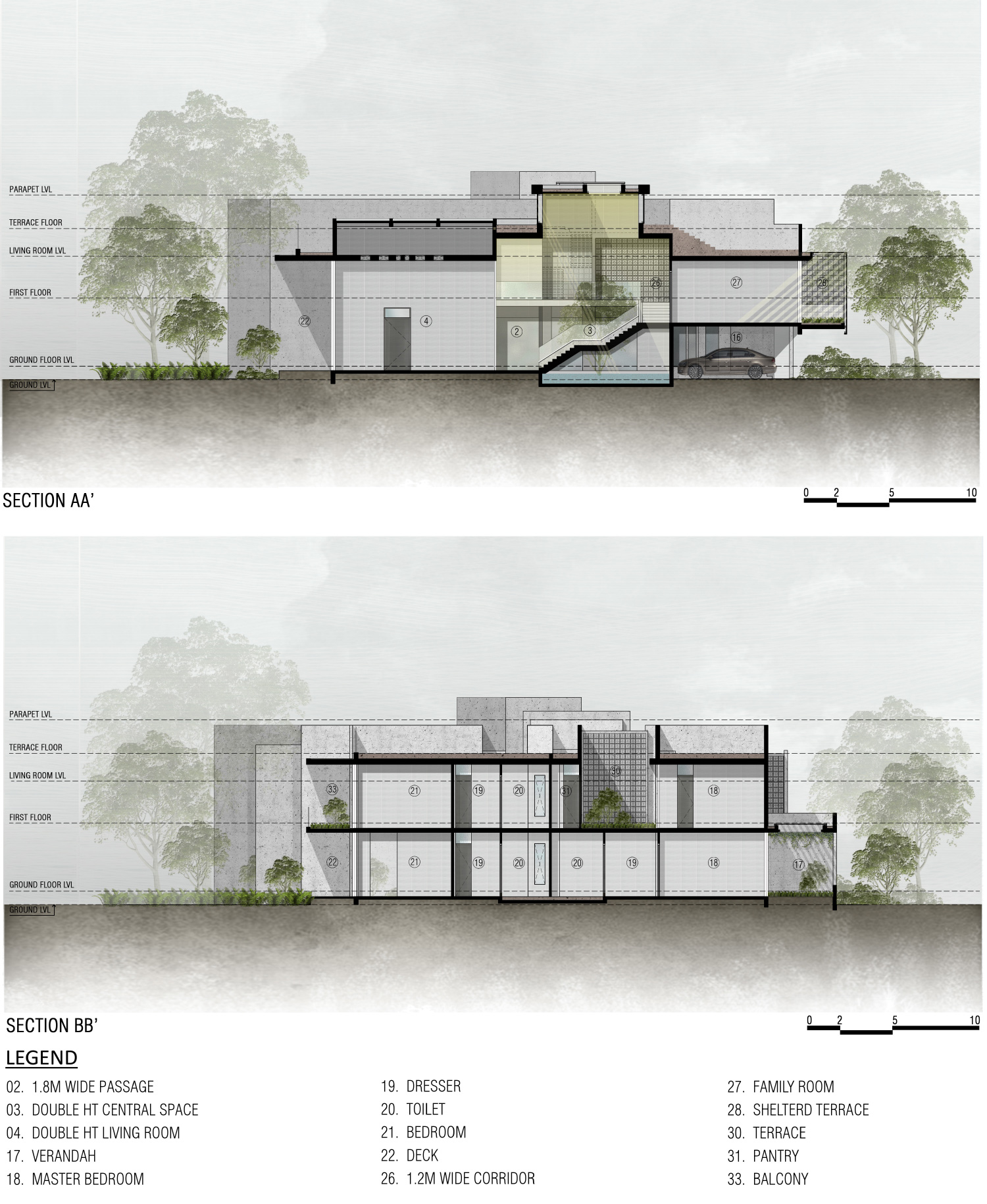 sanjay puri 18 screens house lucknow india designboom