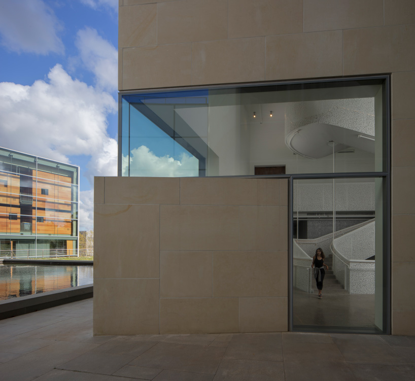 steven holl connects trio of arts buildings at princeton university with underground forum designboom