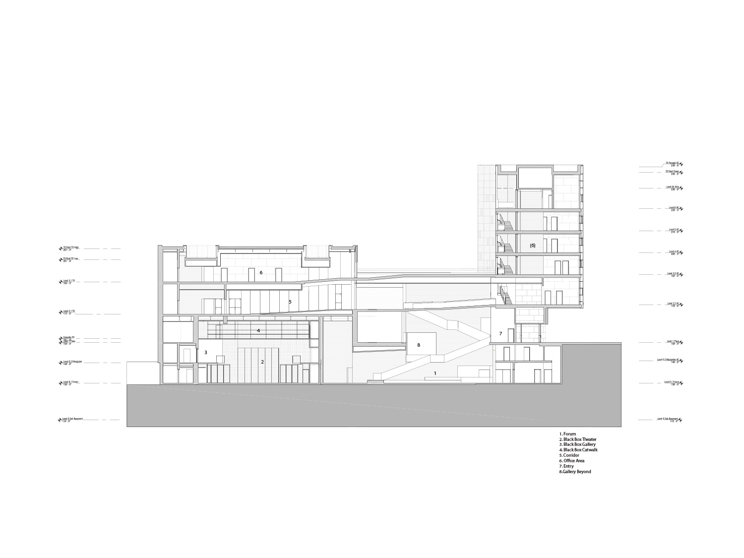 steven holl connects trio of arts buildings at princeton university with underground forum designboom