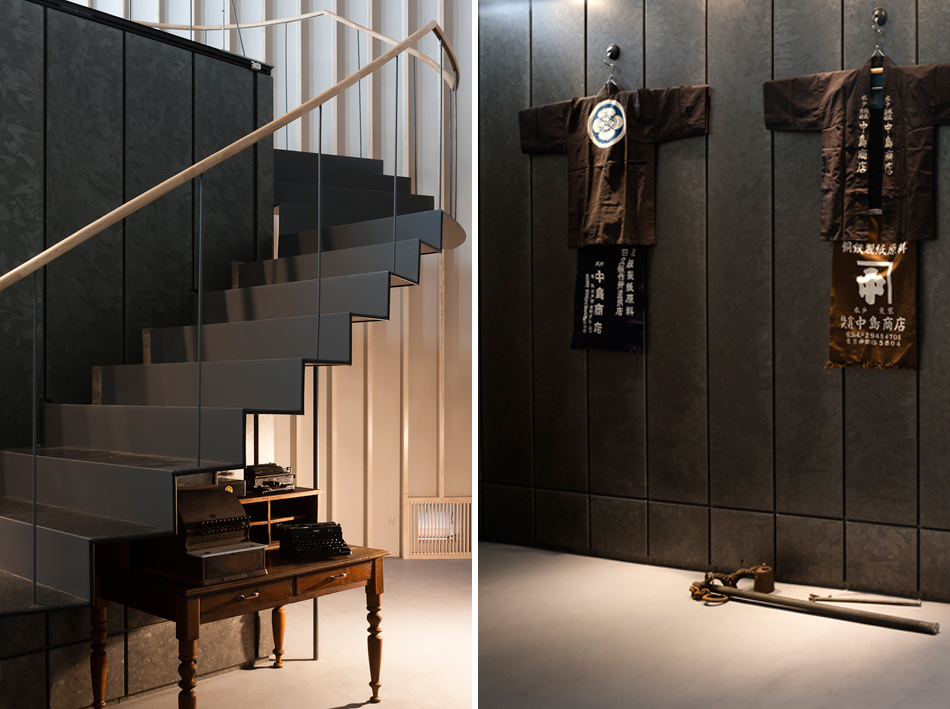 taku sakaushi OFDA associates orange pine gallery designboom