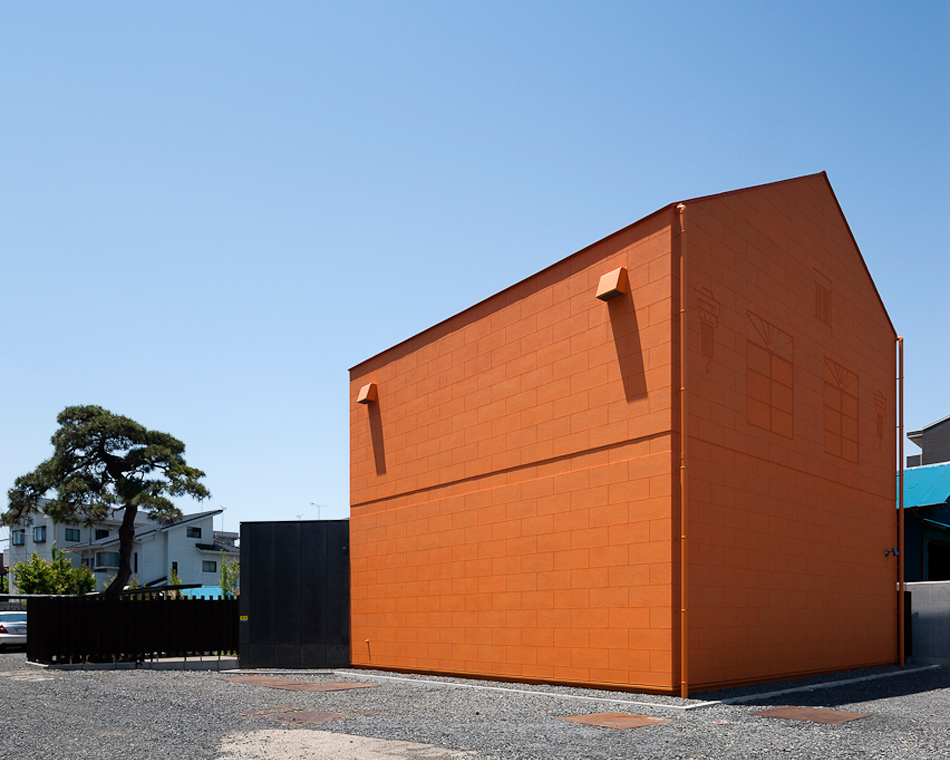 taku sakaushi OFDA associates orange pine gallery designboom