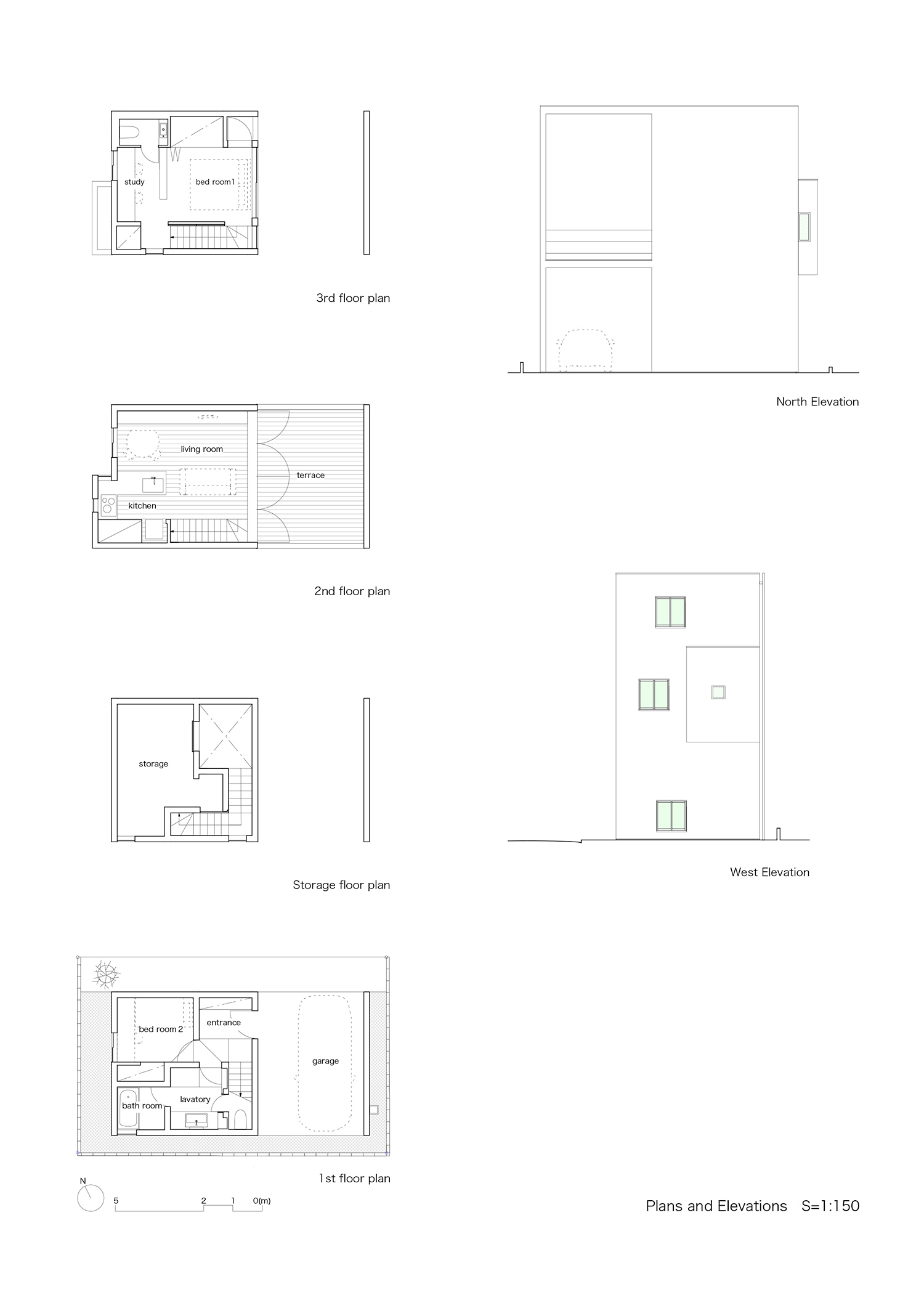 takuro yamamoto architects little house with a big terrace tokyo japan designboom