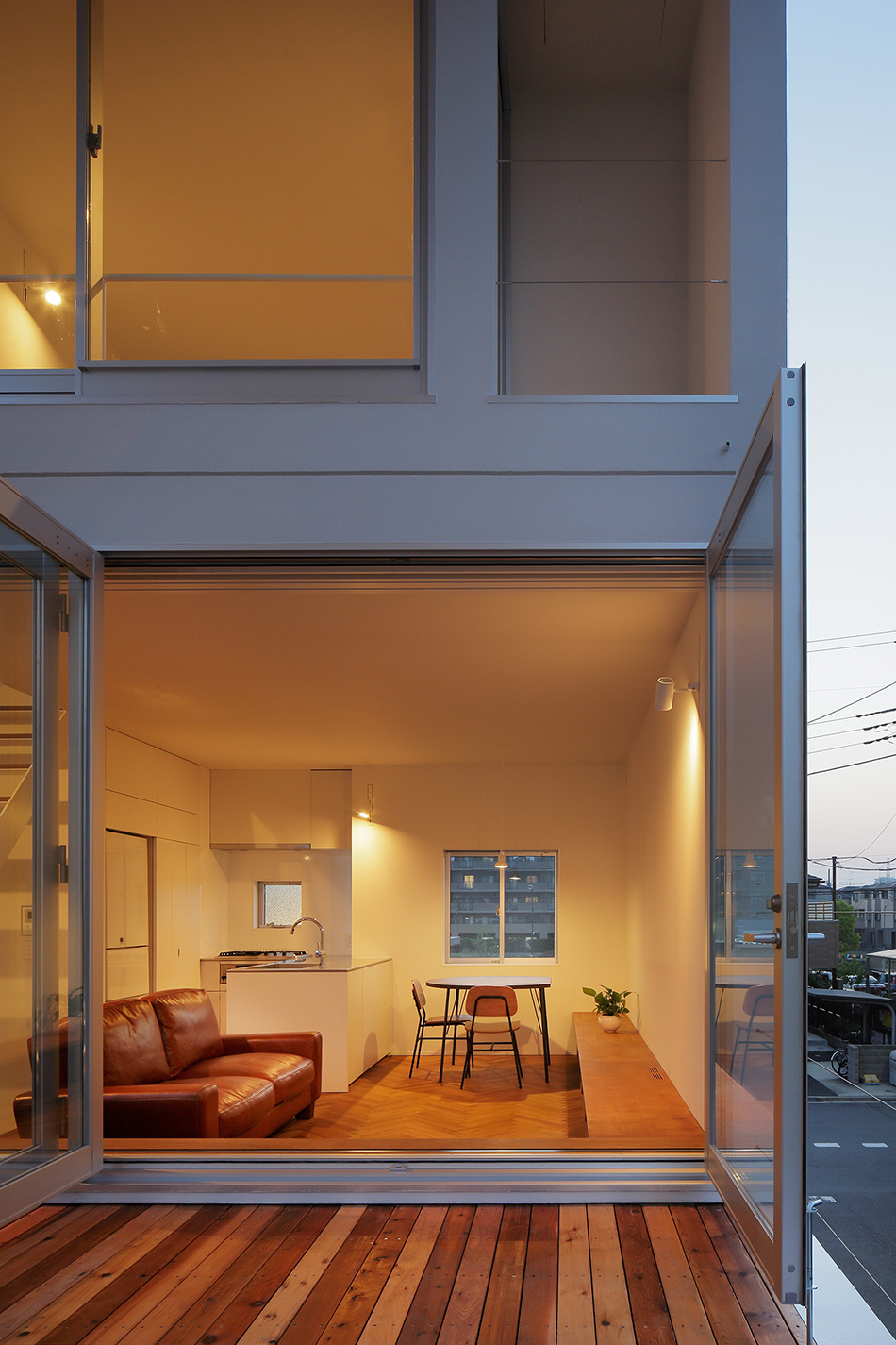 takuro yamamoto architects little house with a big terrace tokyo japan designboom