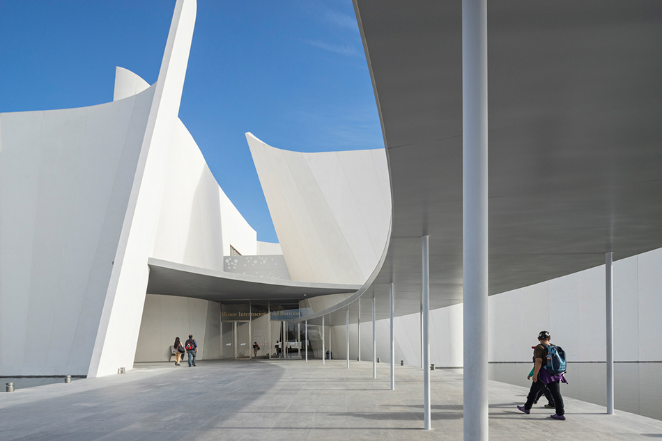 toyo ito museo internacional del barroco baroque art museum puebla mexico designboom