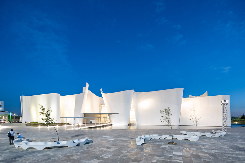 toyo ito museo internacional del barroco baroque art museum puebla mexico designboom