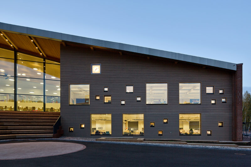 verstas architects saunalahti school designboom