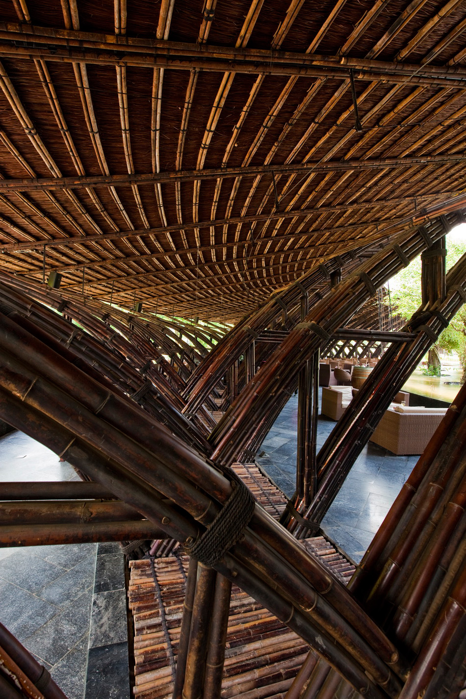 vo trong nghia architects bamboo wing designboom