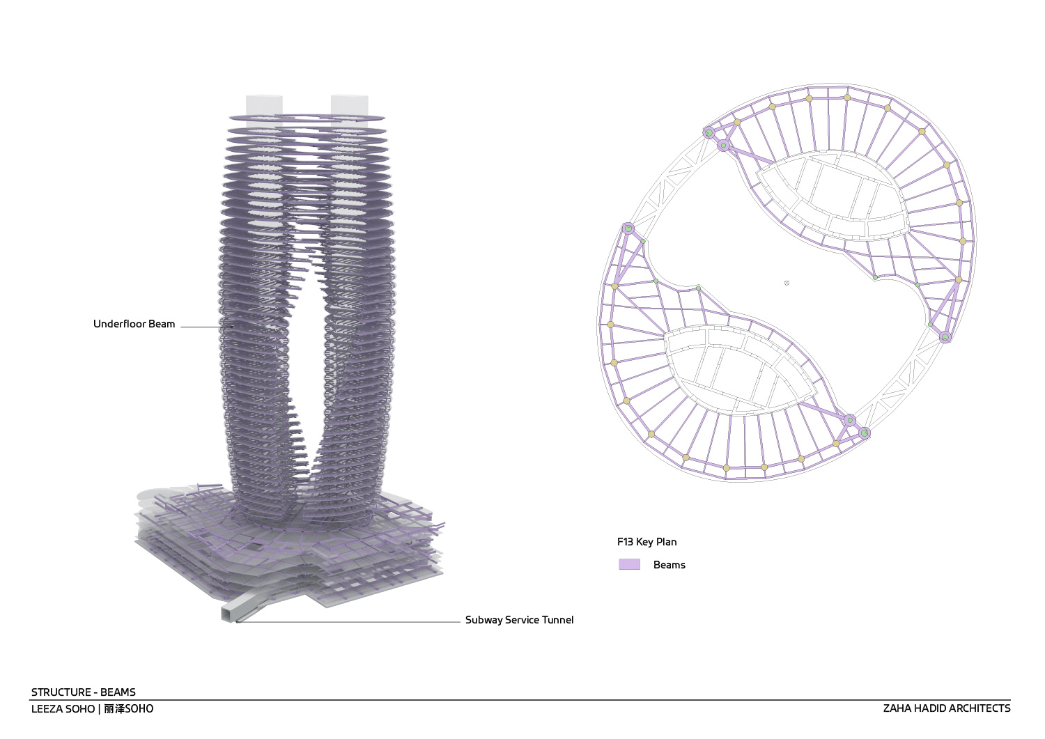 zaha hadid leeza SOHO tower beijing china designboom