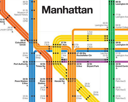 new york subway map vignelli Nyc Subway Diagram 2008 By Massimo Vignelli For Men S Vogue