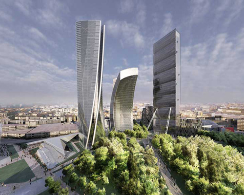 arata isozaki + andrea maffei: citylife