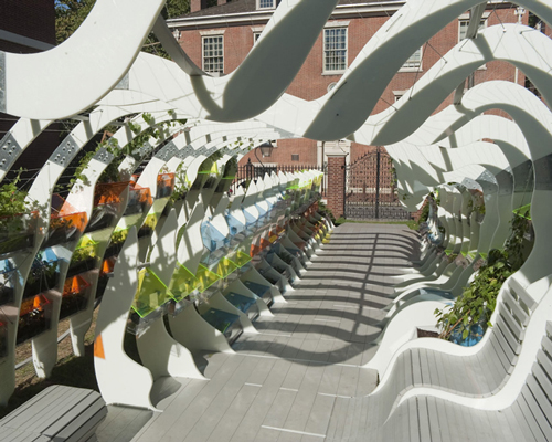 jenny sabin: the greenhouse and cabinet of future fossils