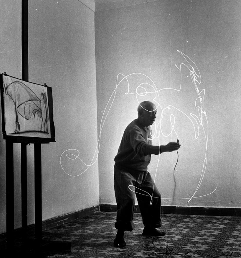 Trickle Lull Folkeskole pablo picasso's light drawings from 1949