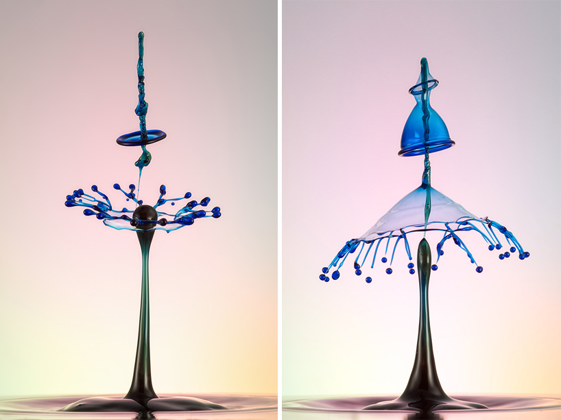 markus reugels' amazing high speed liquid sculpture photography